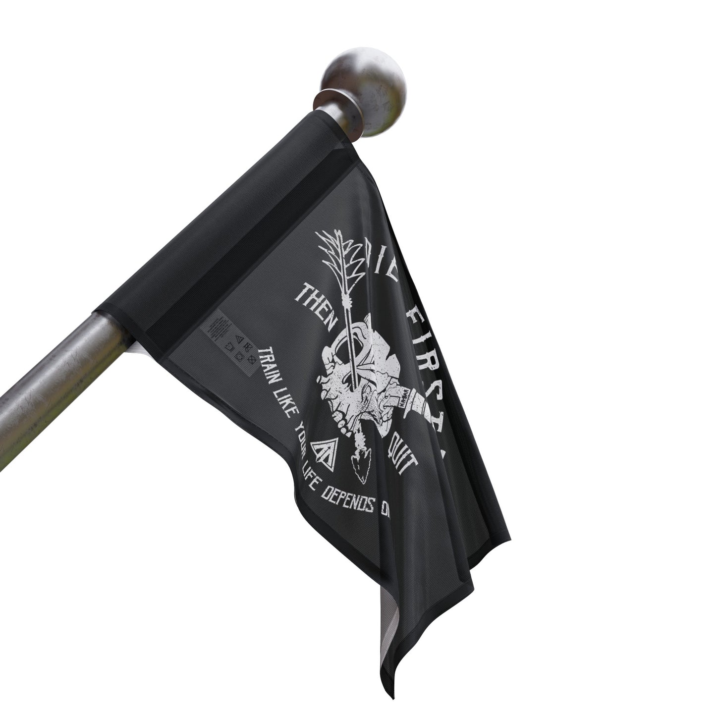 Die first then quit Flag