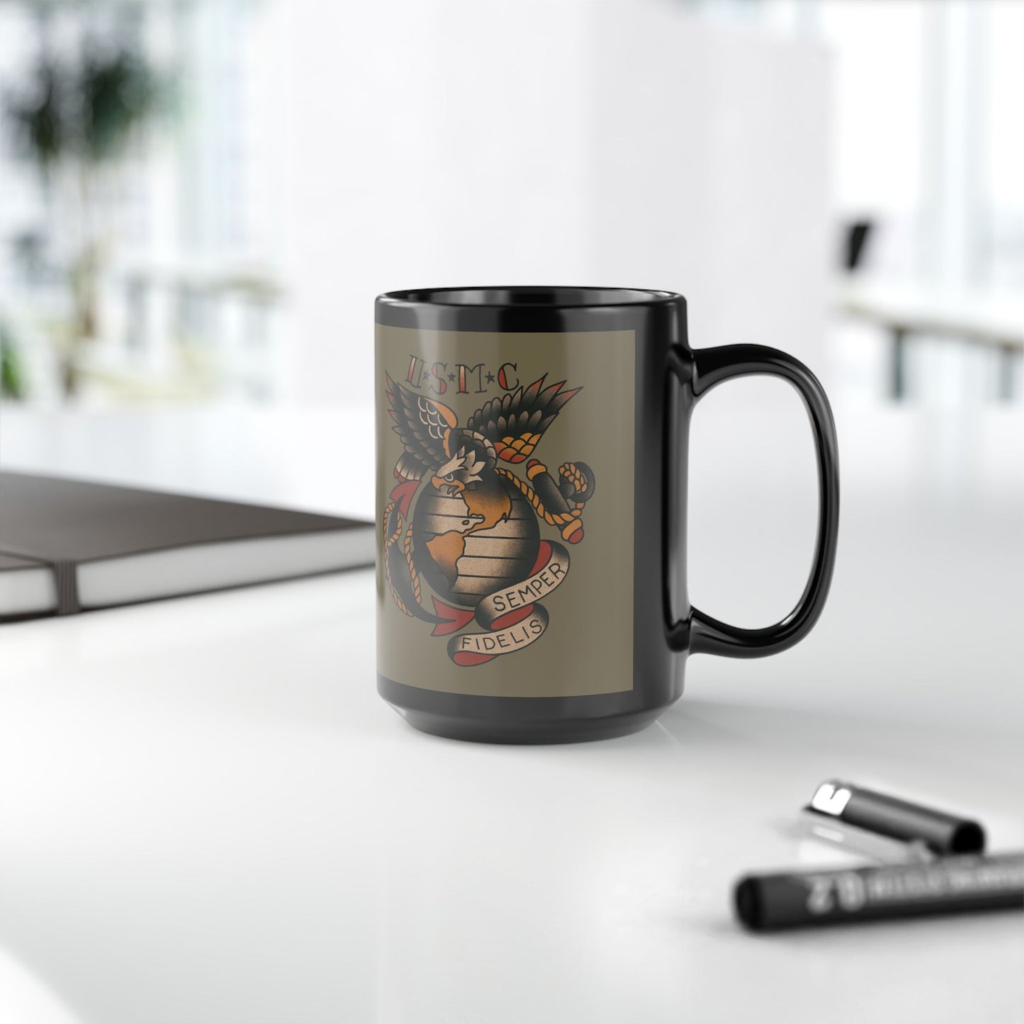 USMC Vintage Tattoo Coffee mug