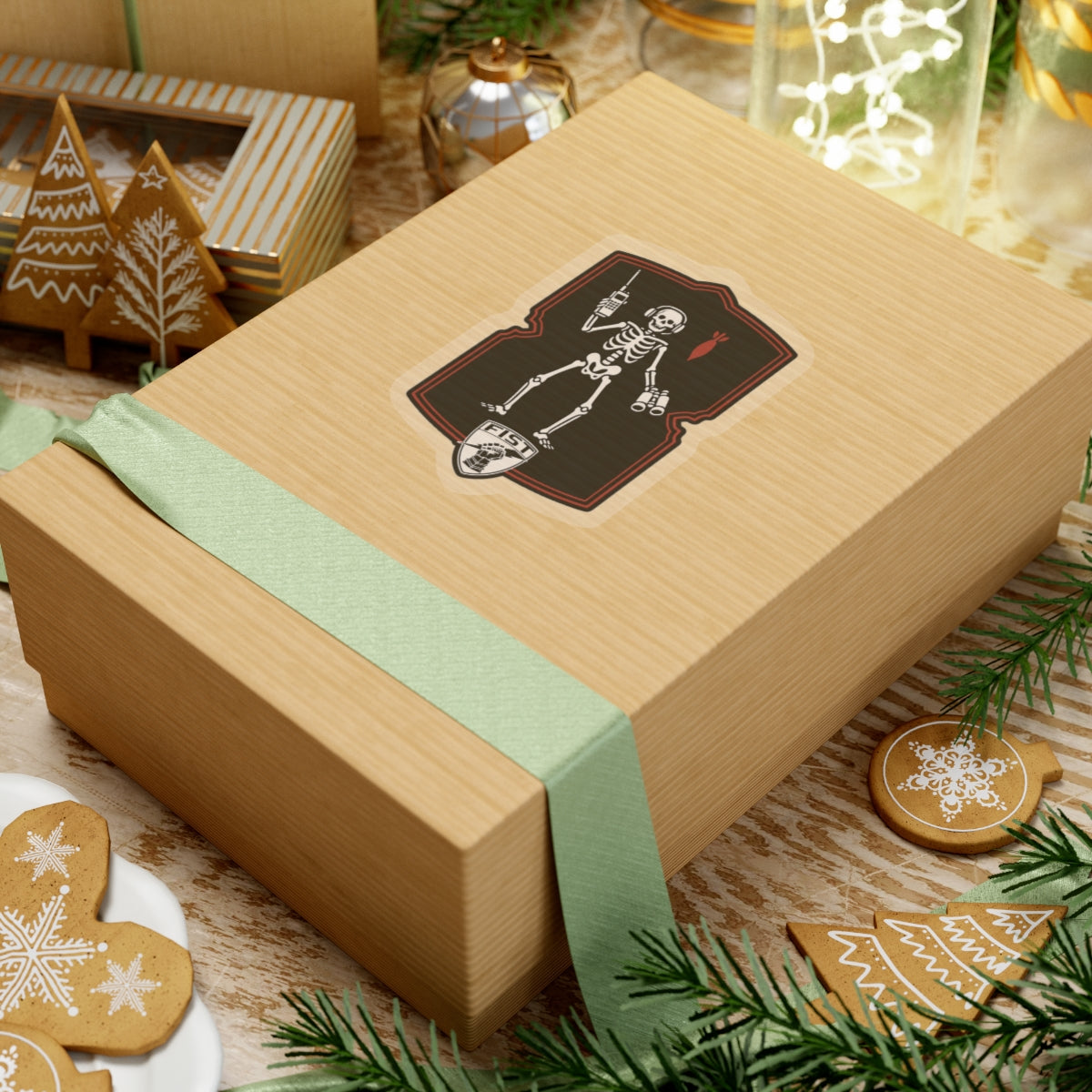 Fo/ JFO black beard sticker