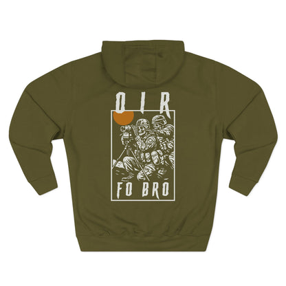 OIR Forward Observer for bro hoodie.