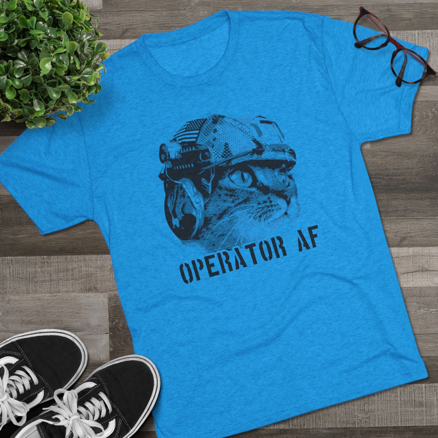 Operator AF  Cat tee