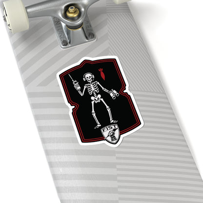 Fo/ JFO black beard sticker