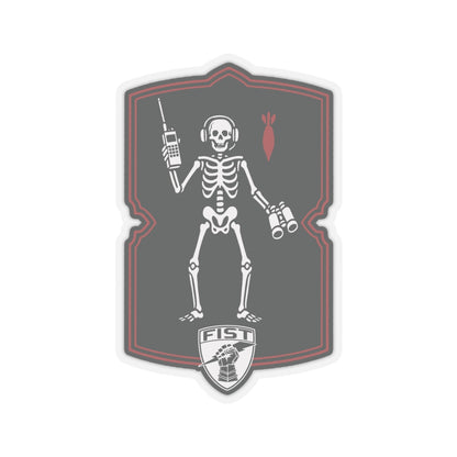 Fo/ JFO black beard sticker