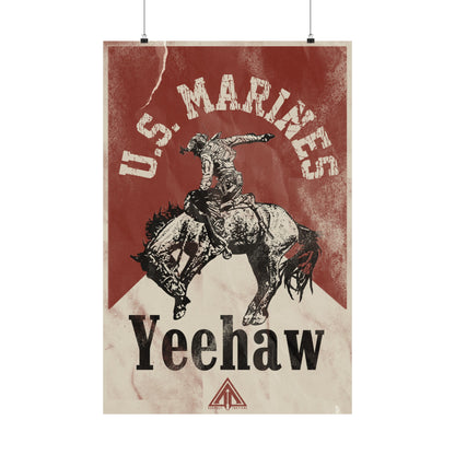 USMC Marlboro Cowboy poster