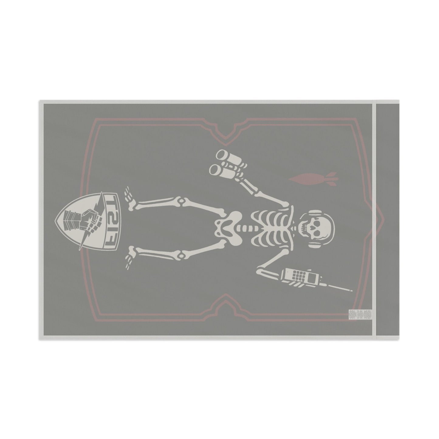 FISTER FO forward observer black beard flag