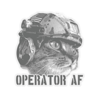 operator AF cat sticker