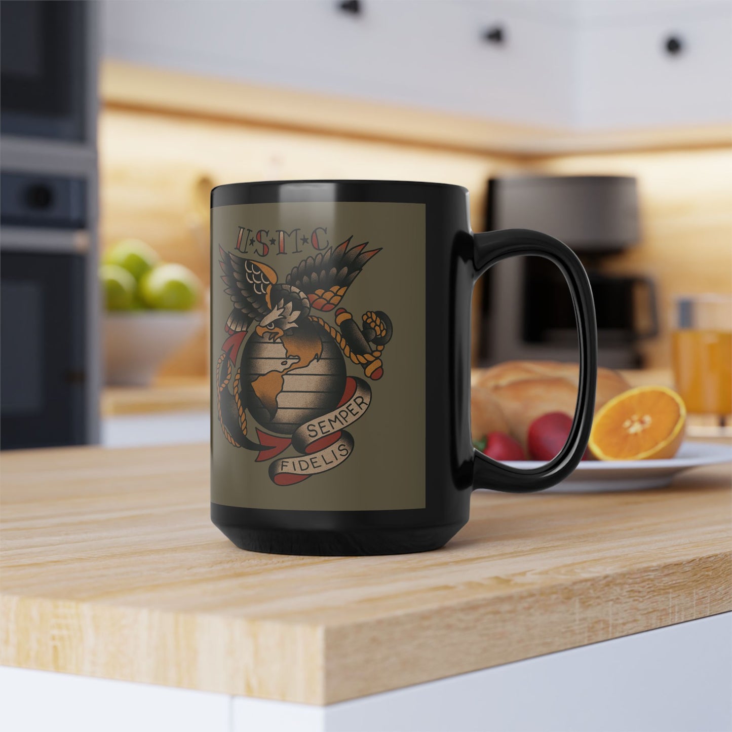 USMC Vintage Tattoo Coffee mug