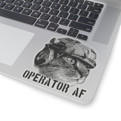 operator AF cat sticker