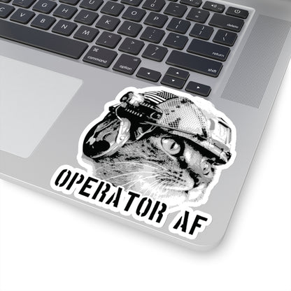 operator AF cat sticker