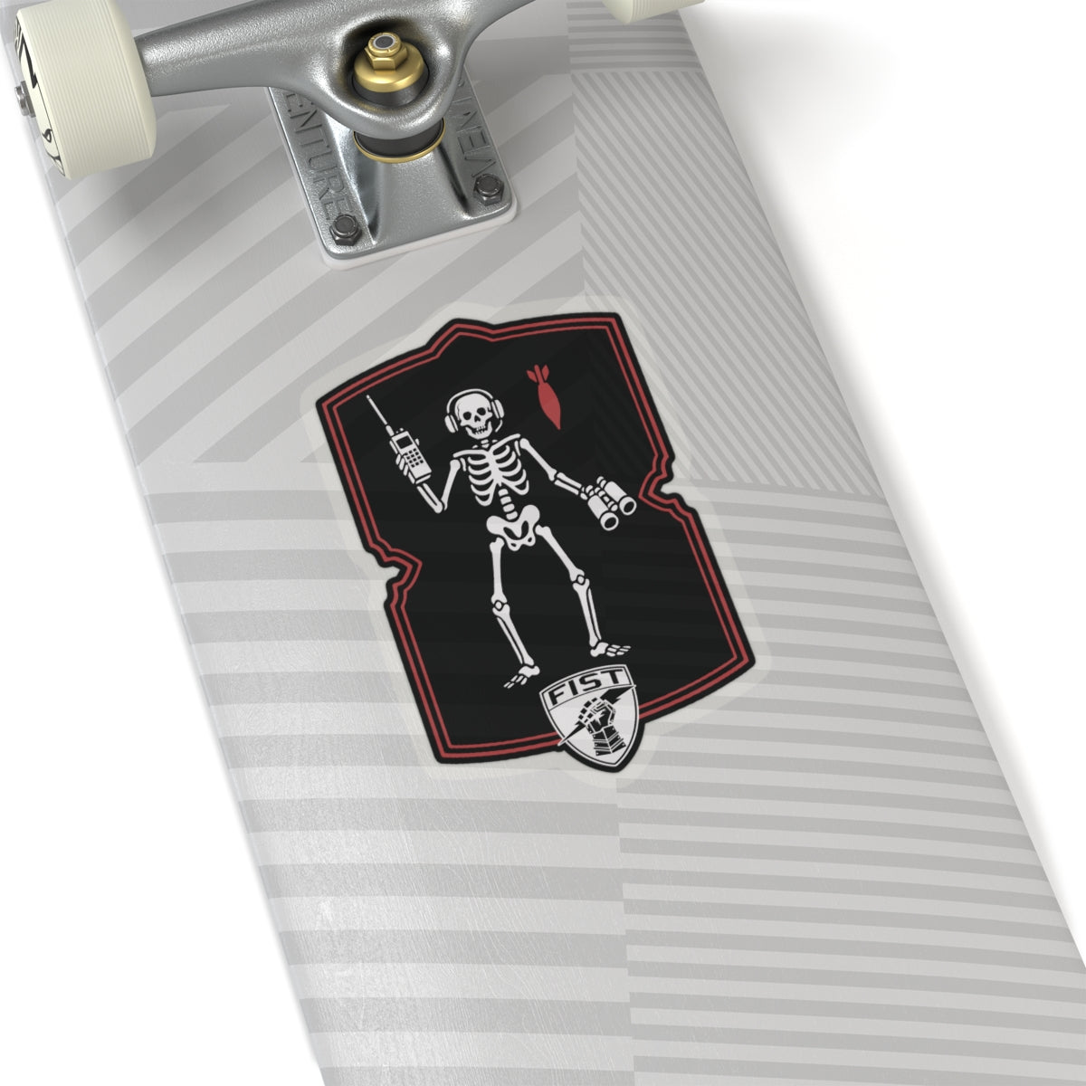 Fo/ JFO black beard sticker