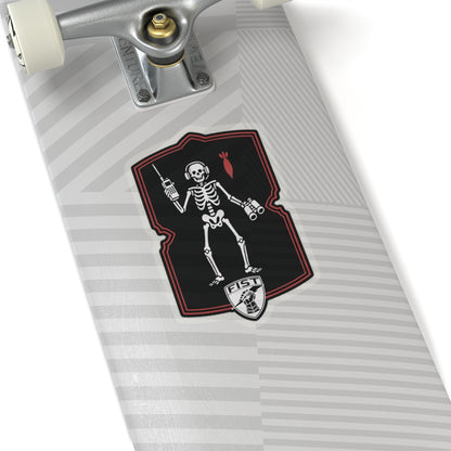 Fo/ JFO black beard sticker