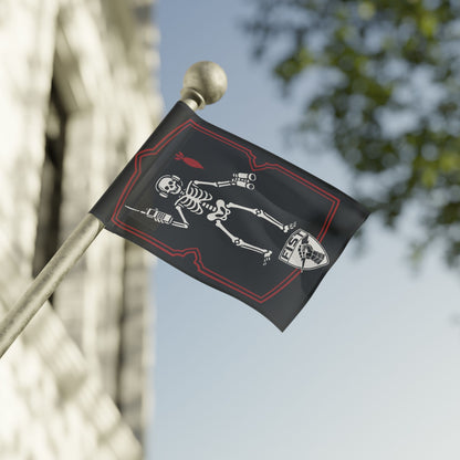 FISTER FO forward observer black beard flag