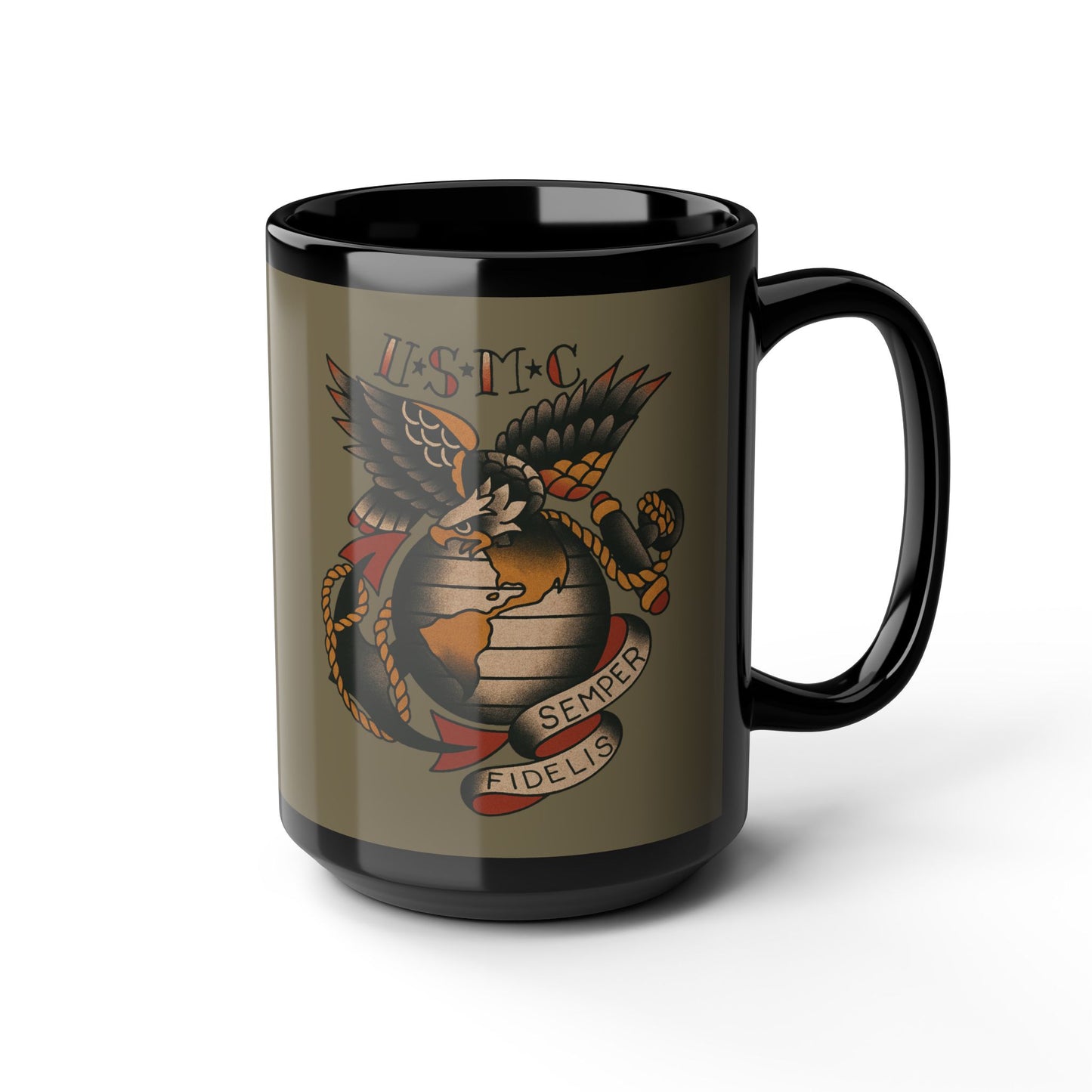 USMC Vintage Tattoo Coffee mug