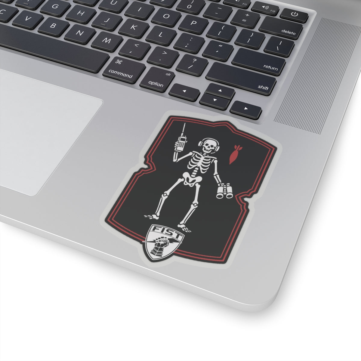 Fo/ JFO black beard sticker