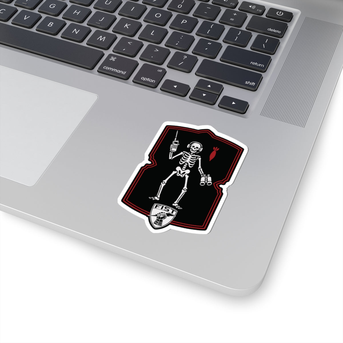 Fo/ JFO black beard sticker