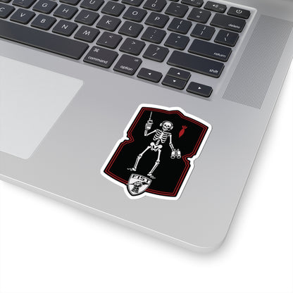 Fo/ JFO black beard sticker