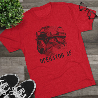 Operator AF  Cat tee