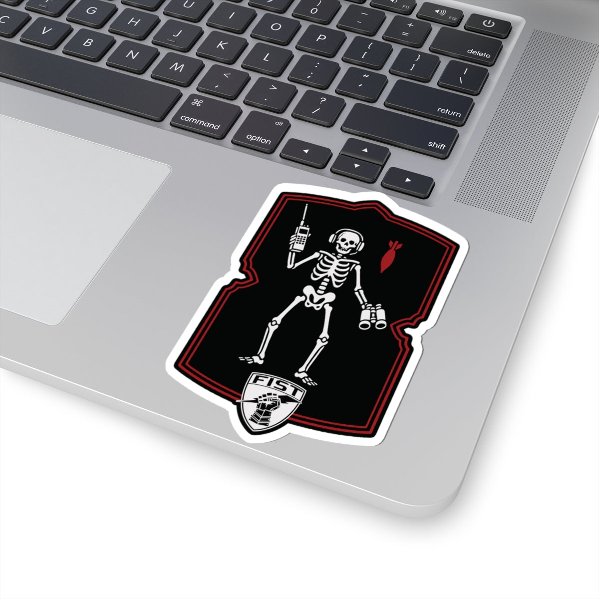 Fo/ JFO black beard sticker