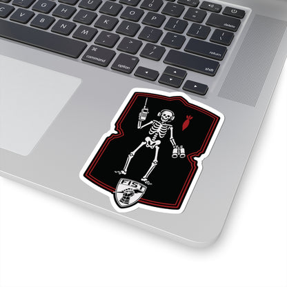 Fo/ JFO black beard sticker