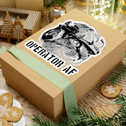 operator AF cat sticker