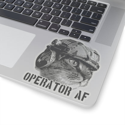 operator AF cat sticker