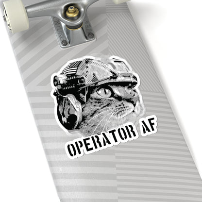 operator AF cat sticker
