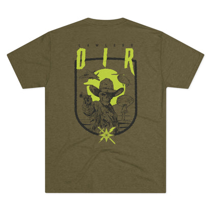 Lawless Oir Black / Green Tri Blend Tee
