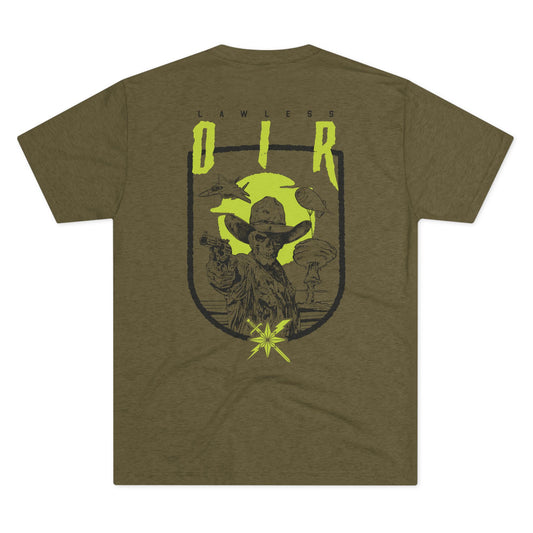 Lawless Oir Black / Green Tri Blend Tee