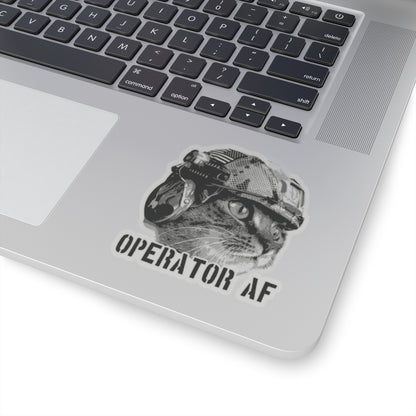 operator AF cat sticker
