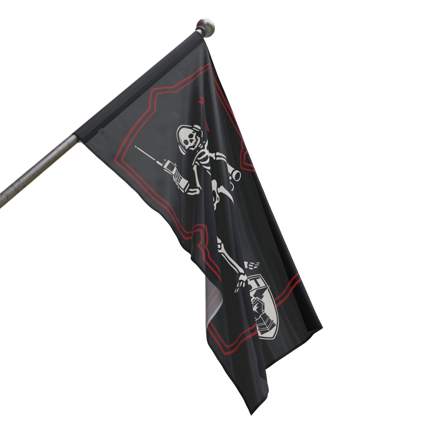 FISTER FO forward observer black beard flag