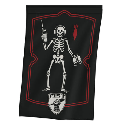 FISTER FO forward observer black beard flag