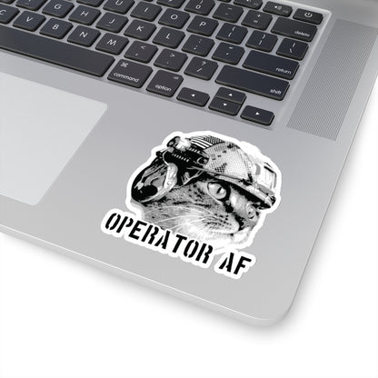 operator AF cat sticker