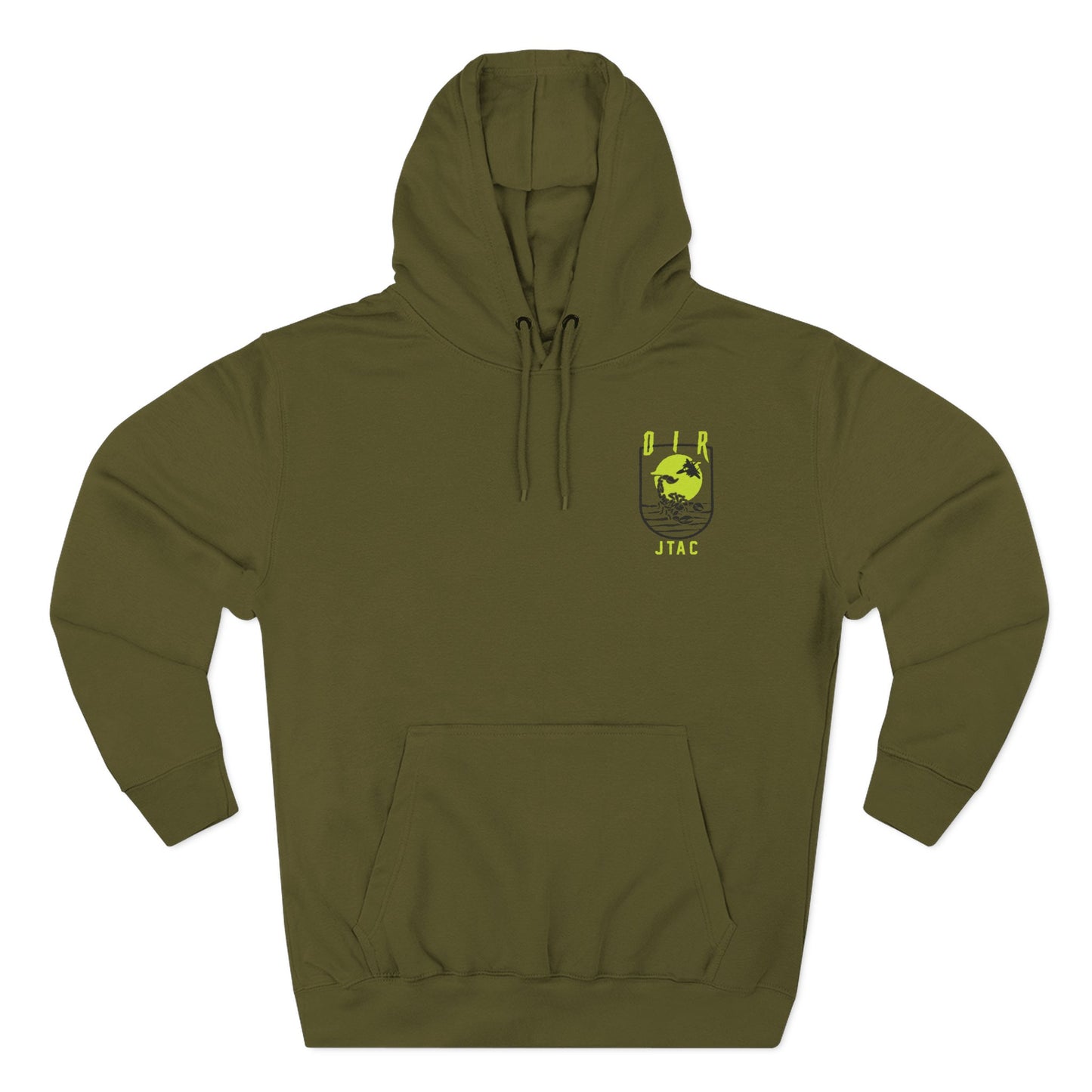 Fleece Hoodie - OIR Deployment Hoodie for Callsign Lawless TACP JTAC
