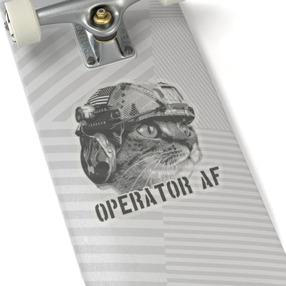 operator AF cat sticker