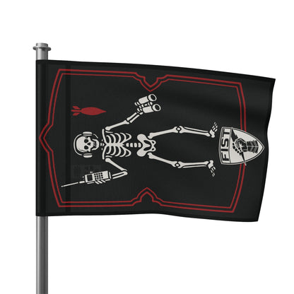 FISTER FO forward observer black beard flag