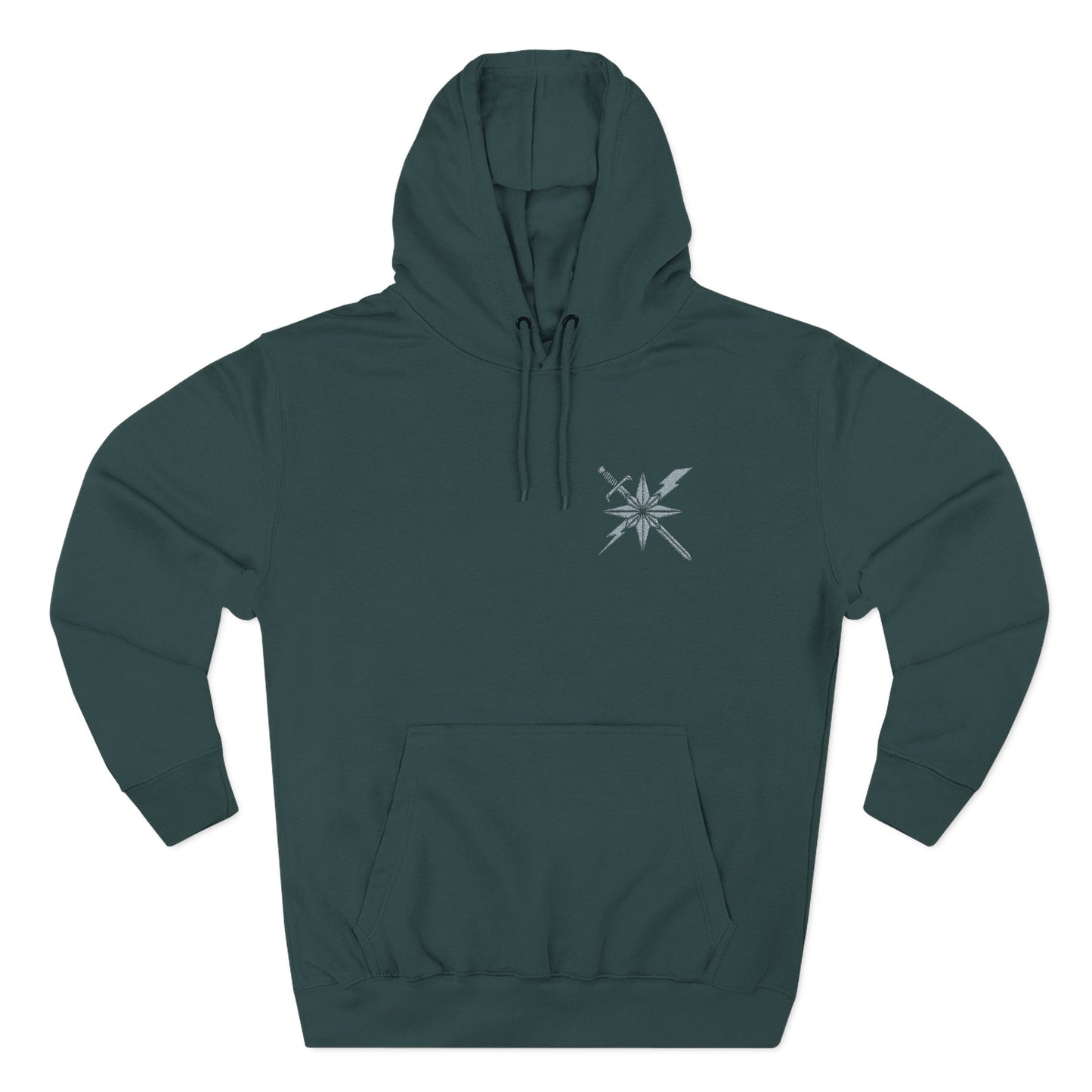 TACP Embroidered Three-Panel Fleece Hoodie