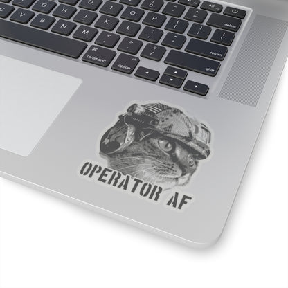 operator AF cat sticker