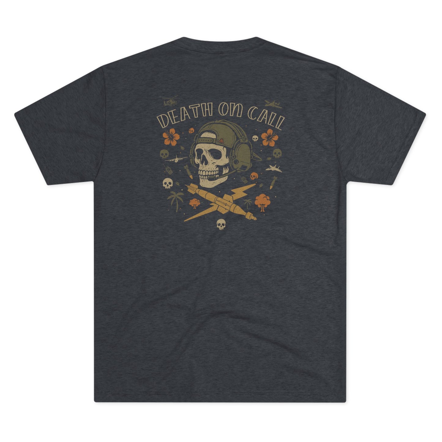 DEATH ON CALL TROPICAL  Tri-Blend TEE