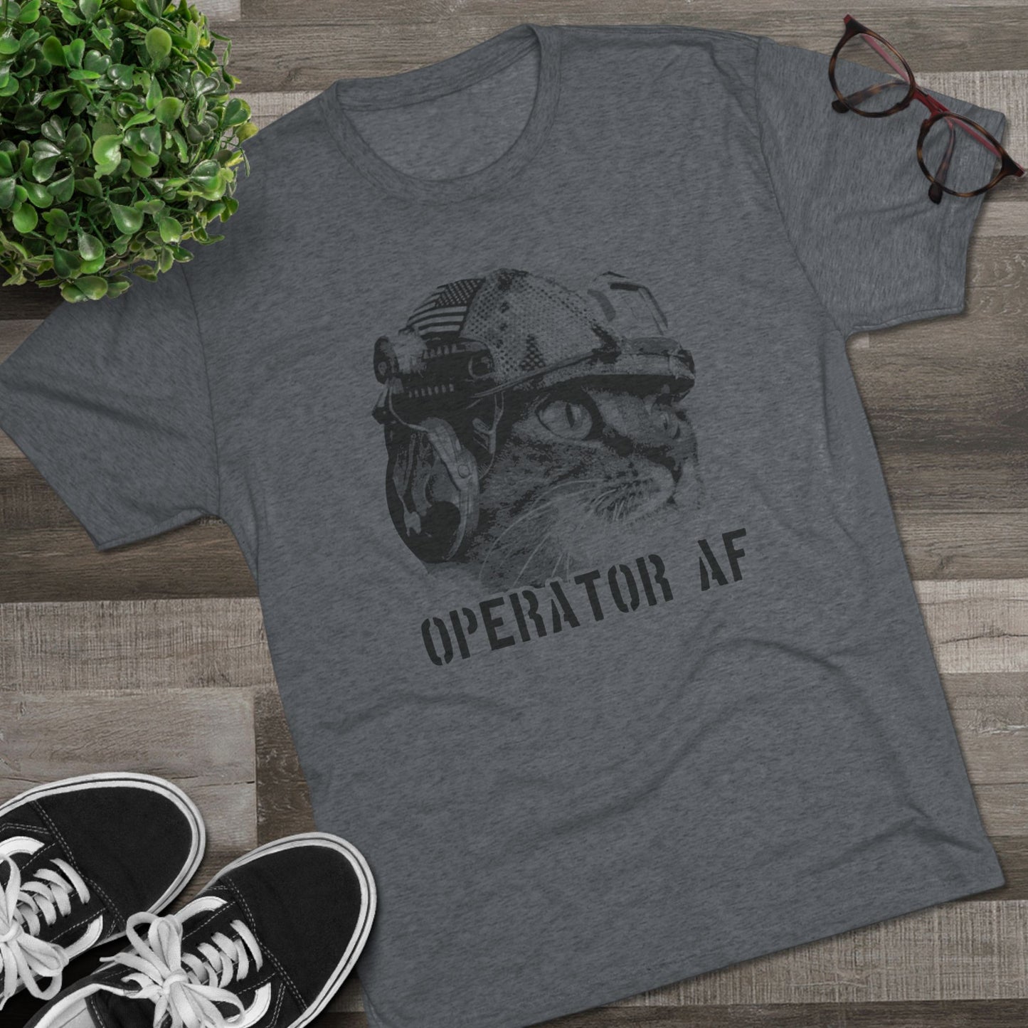 Operator AF  Cat tee