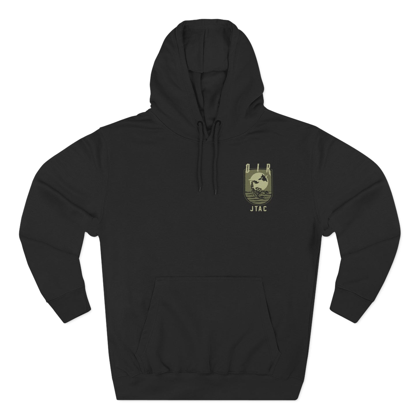 Fleece Hoodie - OIR Deployment Hoodie for Callsign Lawless TACP JTAC