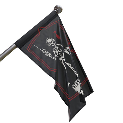 FISTER FO forward observer black beard flag