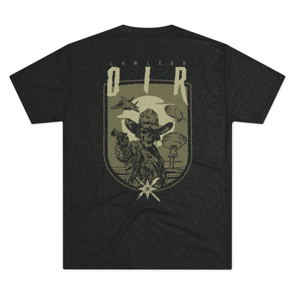 Lawless Oir Black / Green Tri Blend Tee