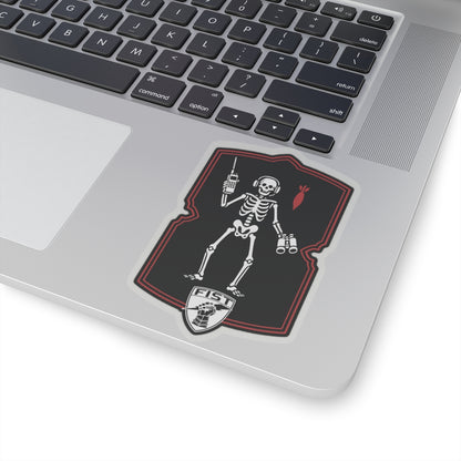 Fo/ JFO black beard sticker