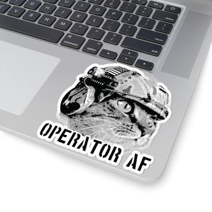 operator AF cat sticker