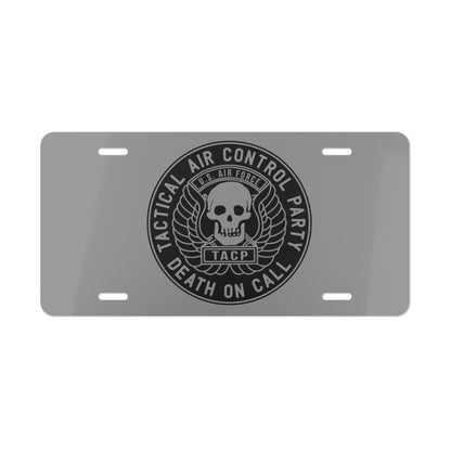 Tacp Death on call  Automotive  Tag plate