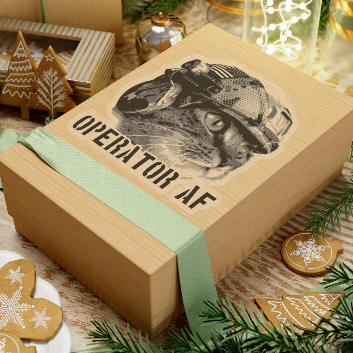 operator AF cat sticker