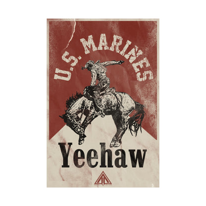 USMC Marlboro Cowboy poster