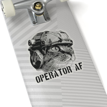 operator AF cat sticker