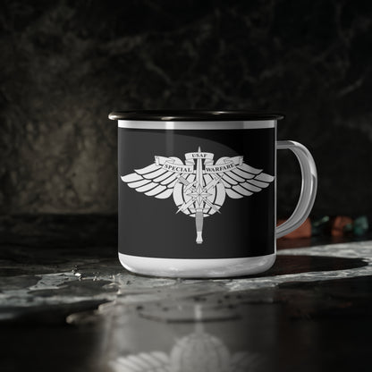 Tacp special warfare enamel  mug