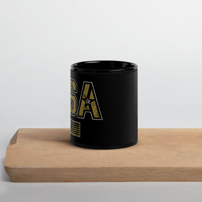 Black Glossy Mug